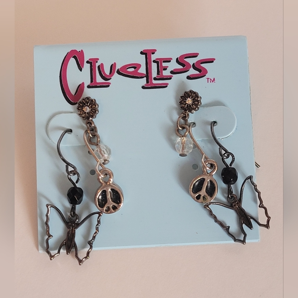 Clueless Movie Vintage Earring Trio 1990s Y2K Paramount Pictures Merch Jewelry